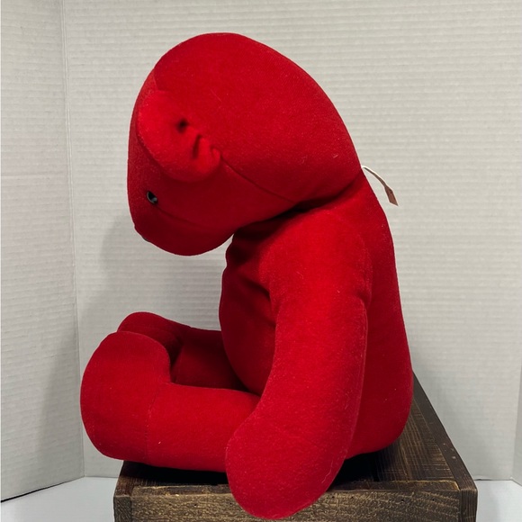 Vintage 1979 North American Bear Co. Red Bear Designed By Barbara Isenberg - Picture 5 of 10